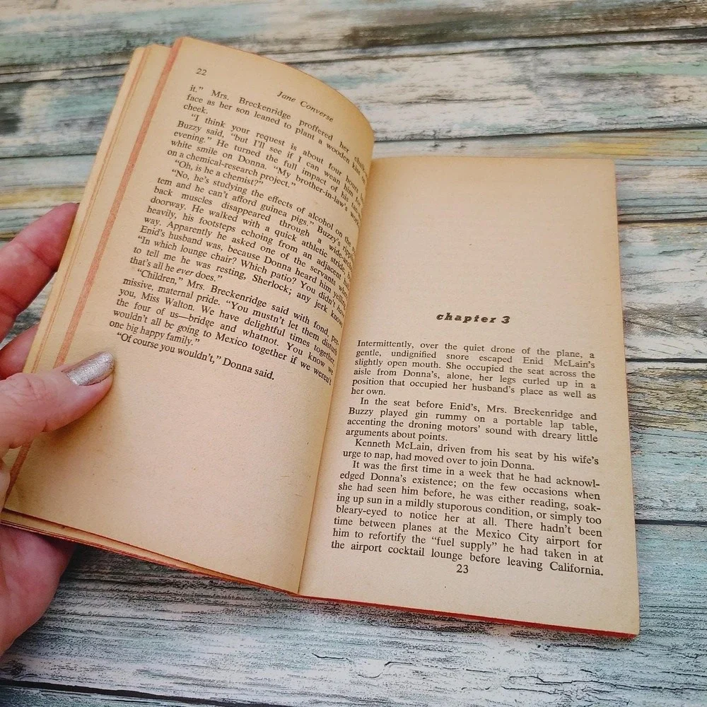 Nurse in Acapulco Jane Converse 1964 Signet G2461 Vintage Nurse Romance‎ PB Red